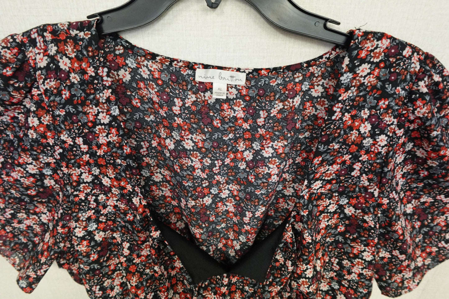 Nine britton, Short Sleeves Top, XL