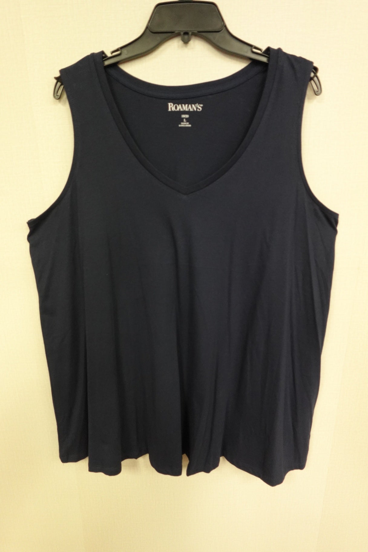 ROAMANS, Sleeveless Top, Large