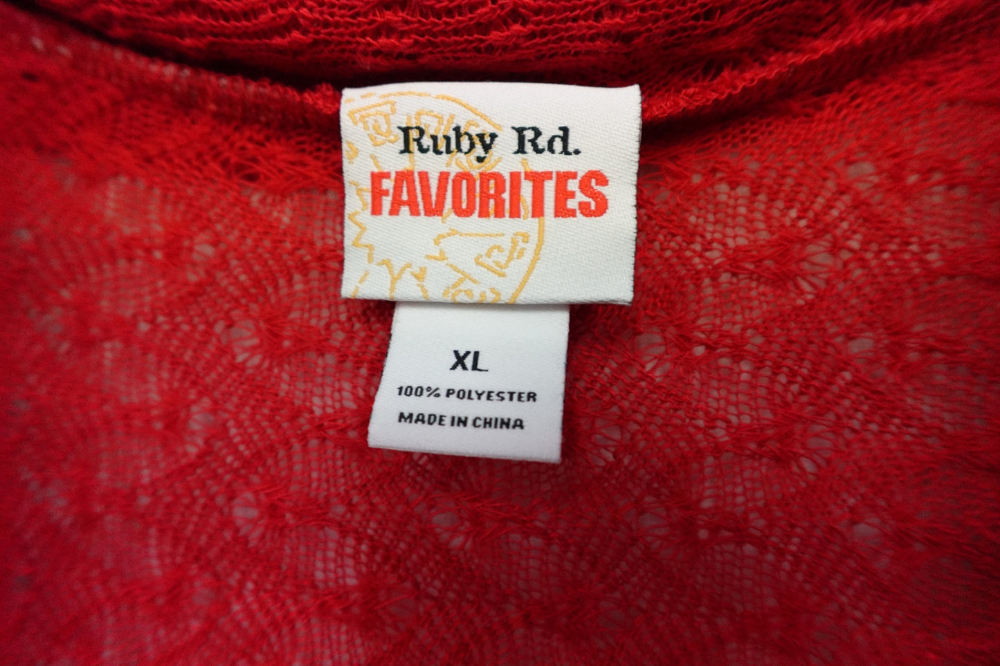 Ruby Rd., Cardigan, XL