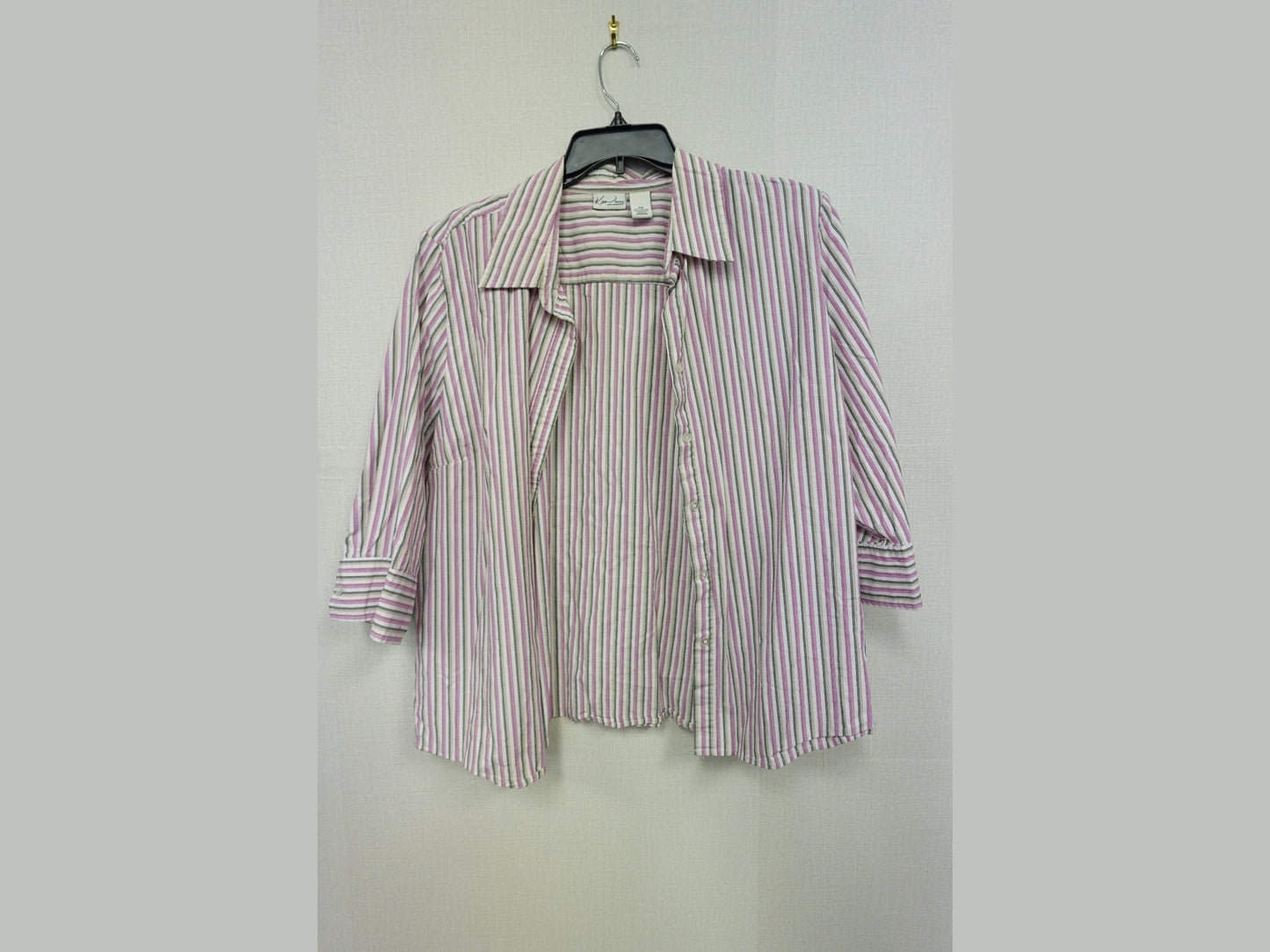 Kim Rogers, 3/4 SLEEVE TOP, 2X