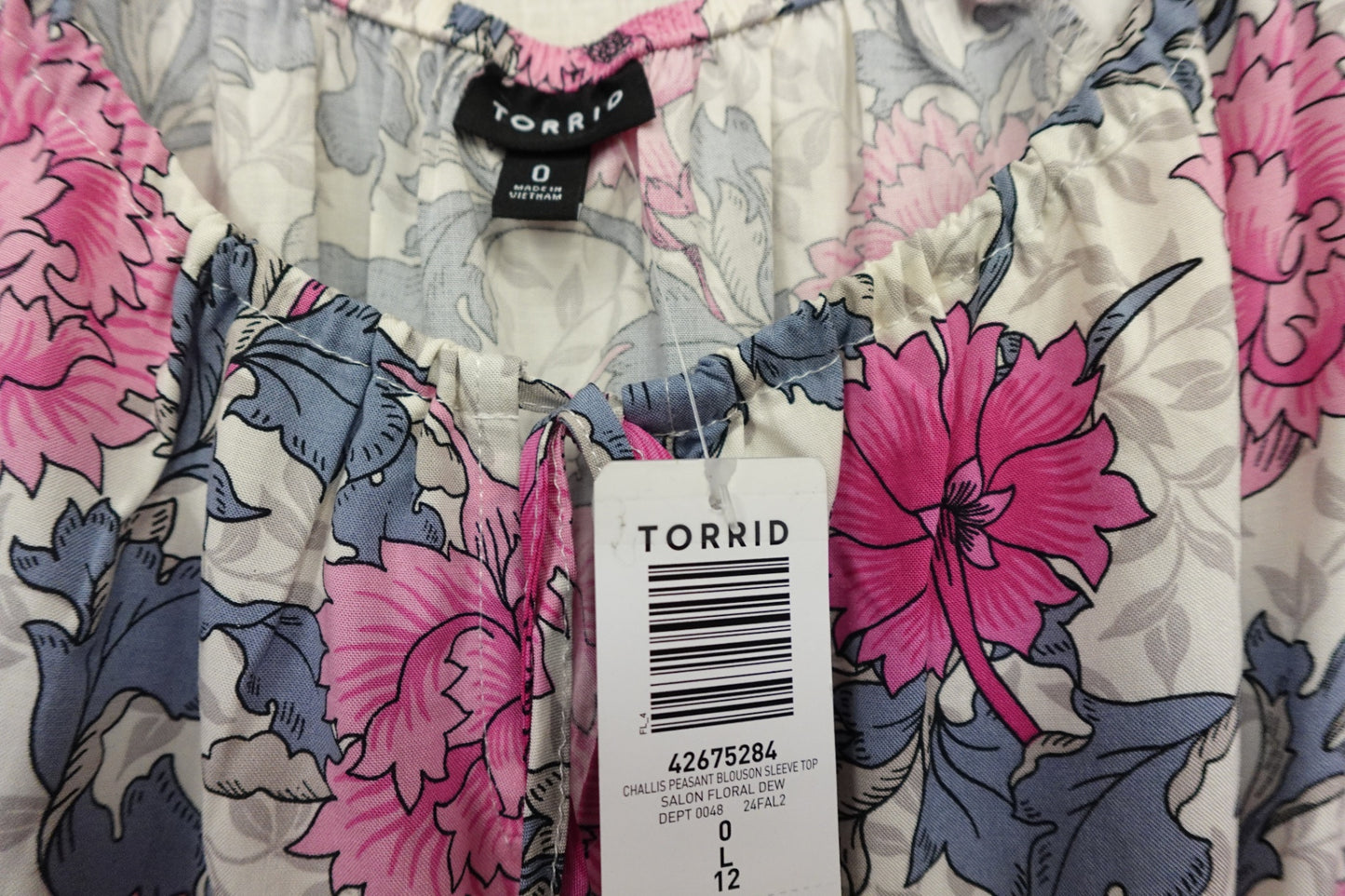 TORRID, SHORT SLEEVED TOP, 12