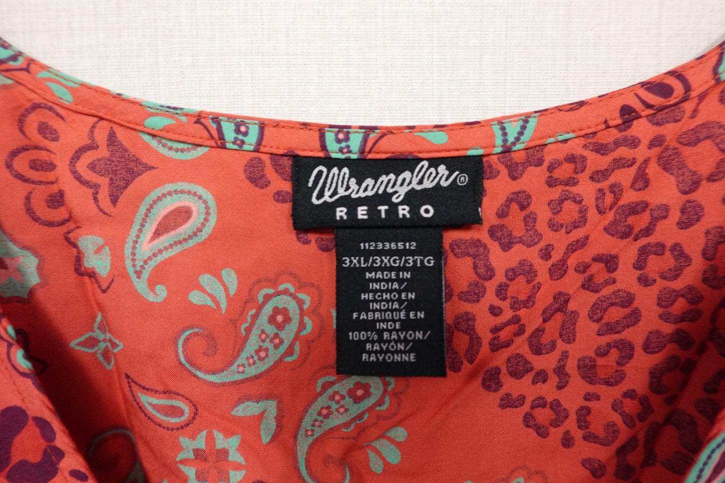 Wrangler, Dress, 3X