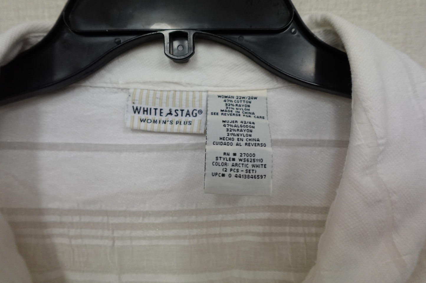 White Stag, SHORT SLEEVED TOP, 22/24W