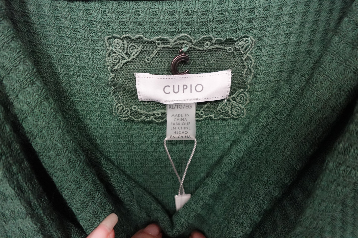 CUPIO, Long Sleeves Top, XL- Condition: New with tags