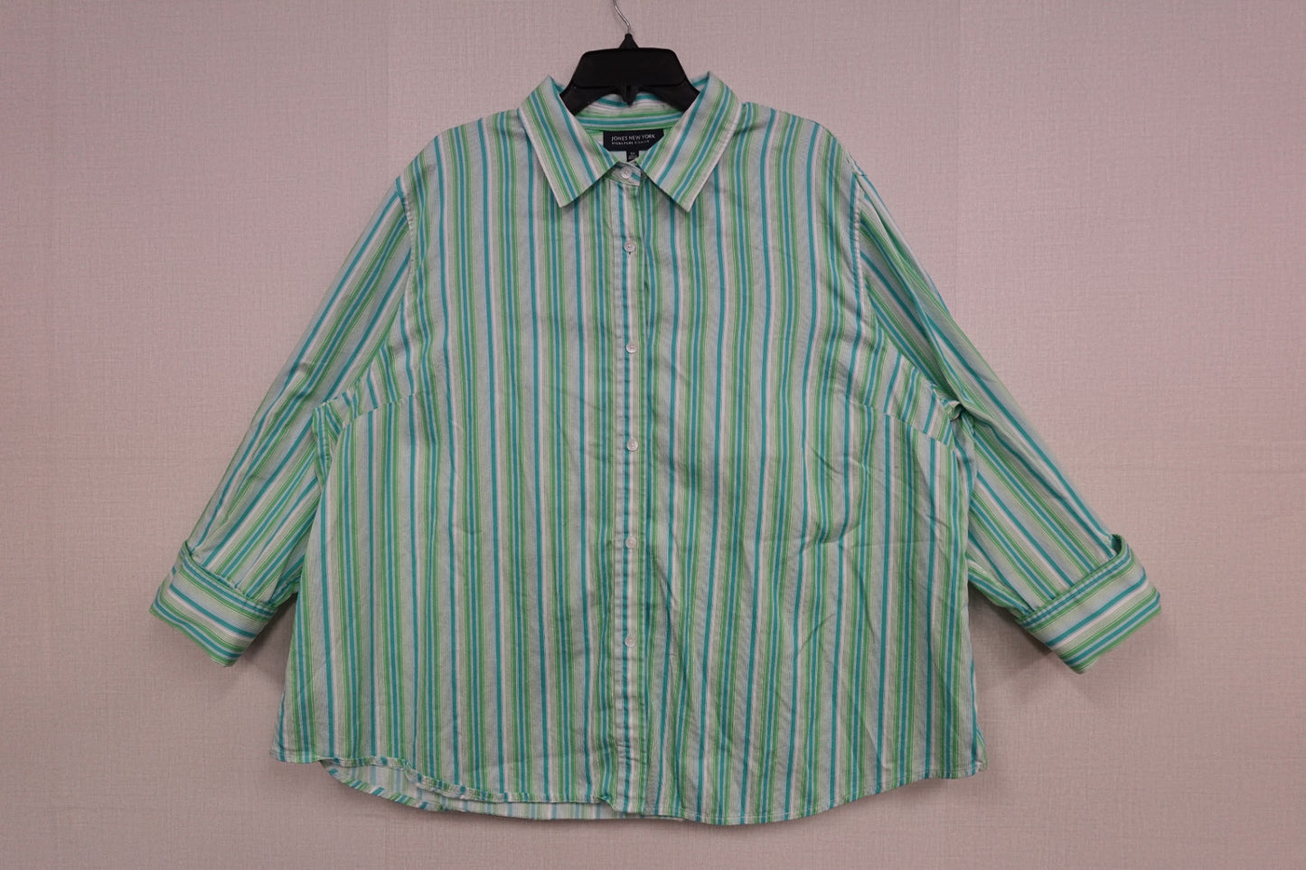 Jones New York, 3/4 SLEEVE TOP, 3X
