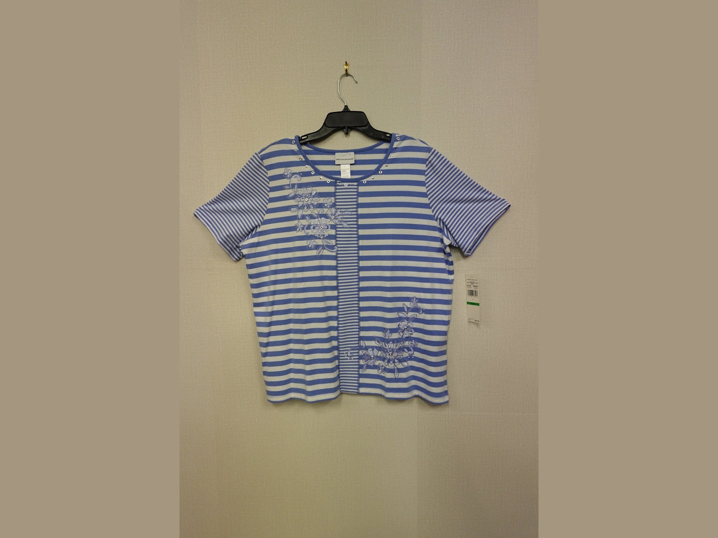 Alfred Dunner, Short sleeve top, Large