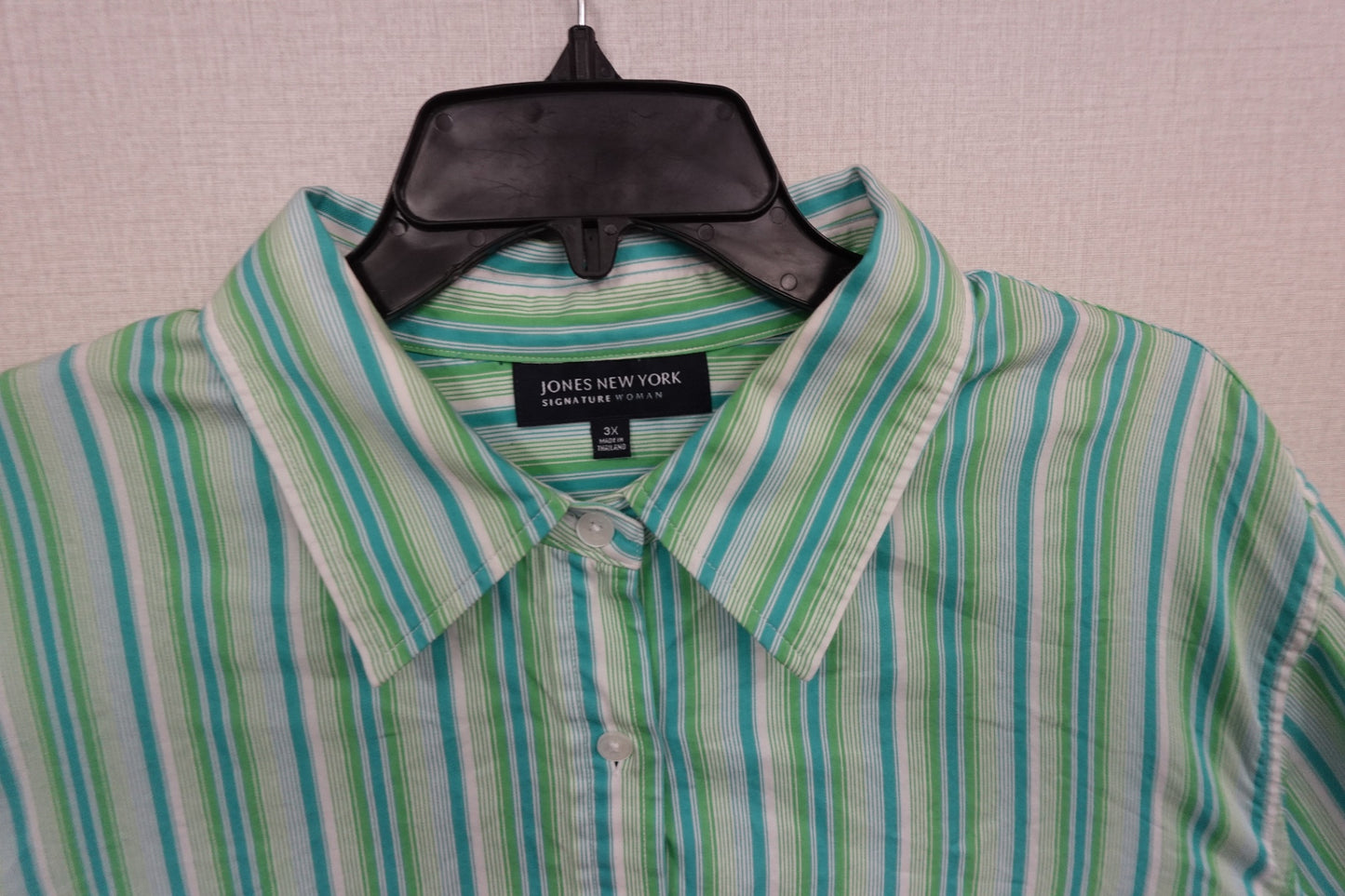 Jones New York, 3/4 SLEEVE TOP, 3X