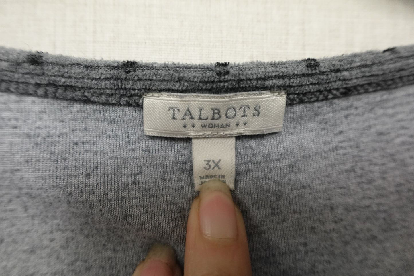 Talbots , Long Sleeves Top, 3X