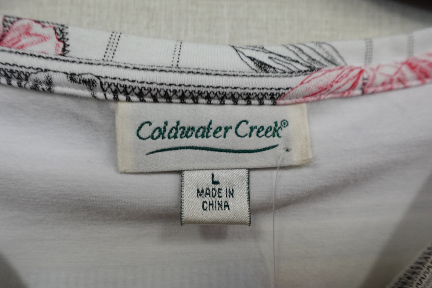 Coldwater Creek, 3/4 Sleeves Top, Large