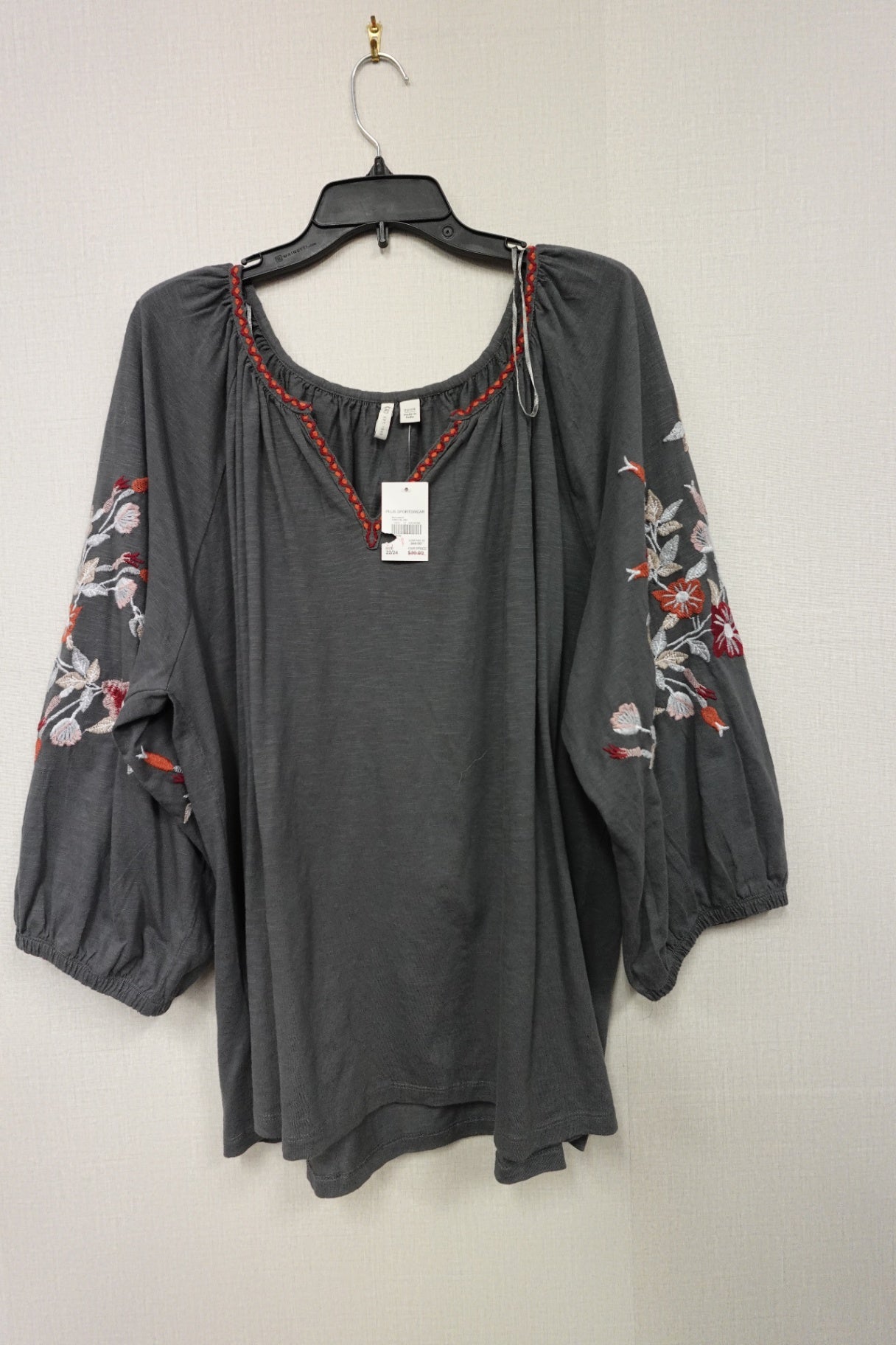 Cato, NEW 3/4 Sleeve Top, 22/24