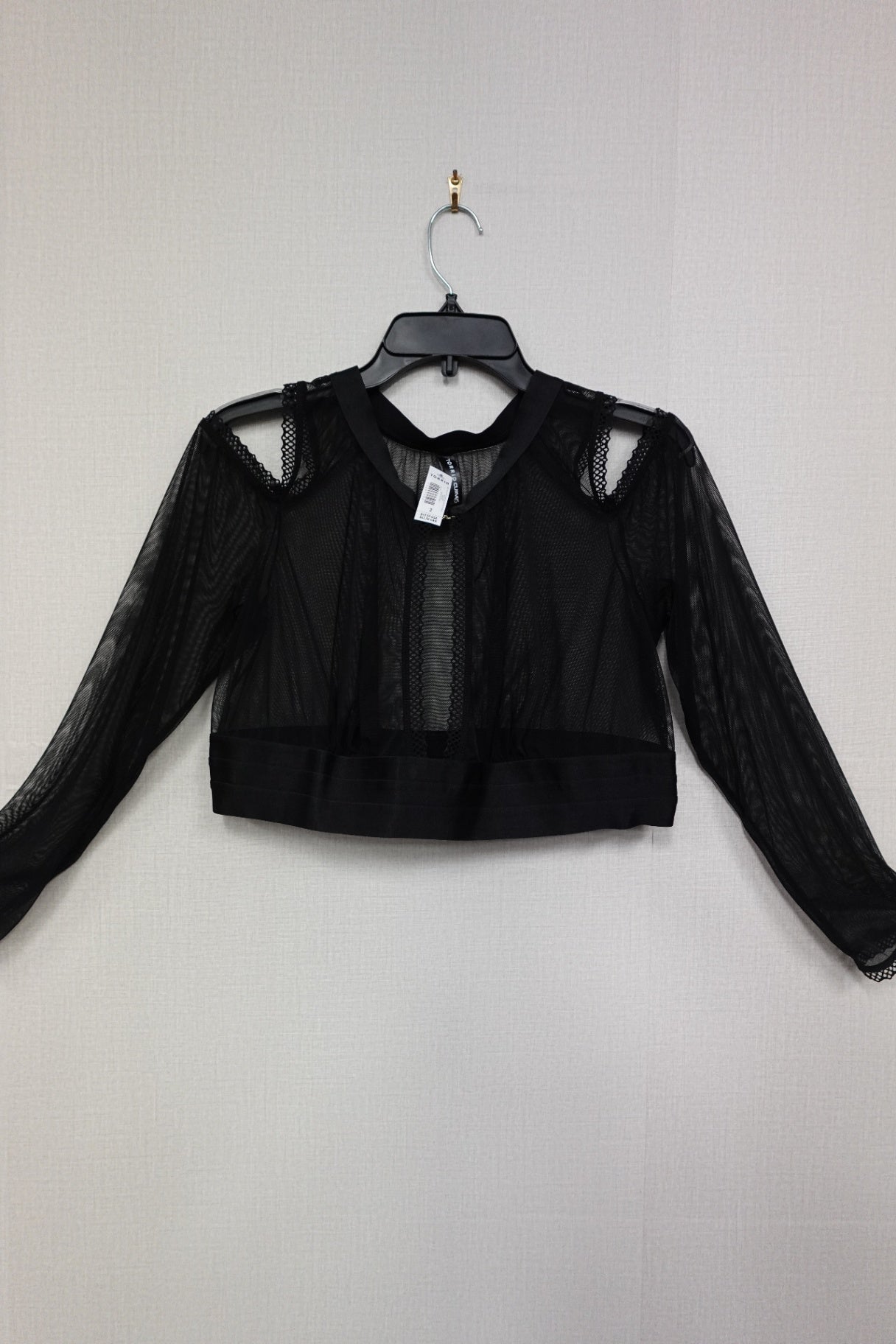 Torrid, Long Sleeve Crop Top, 2X