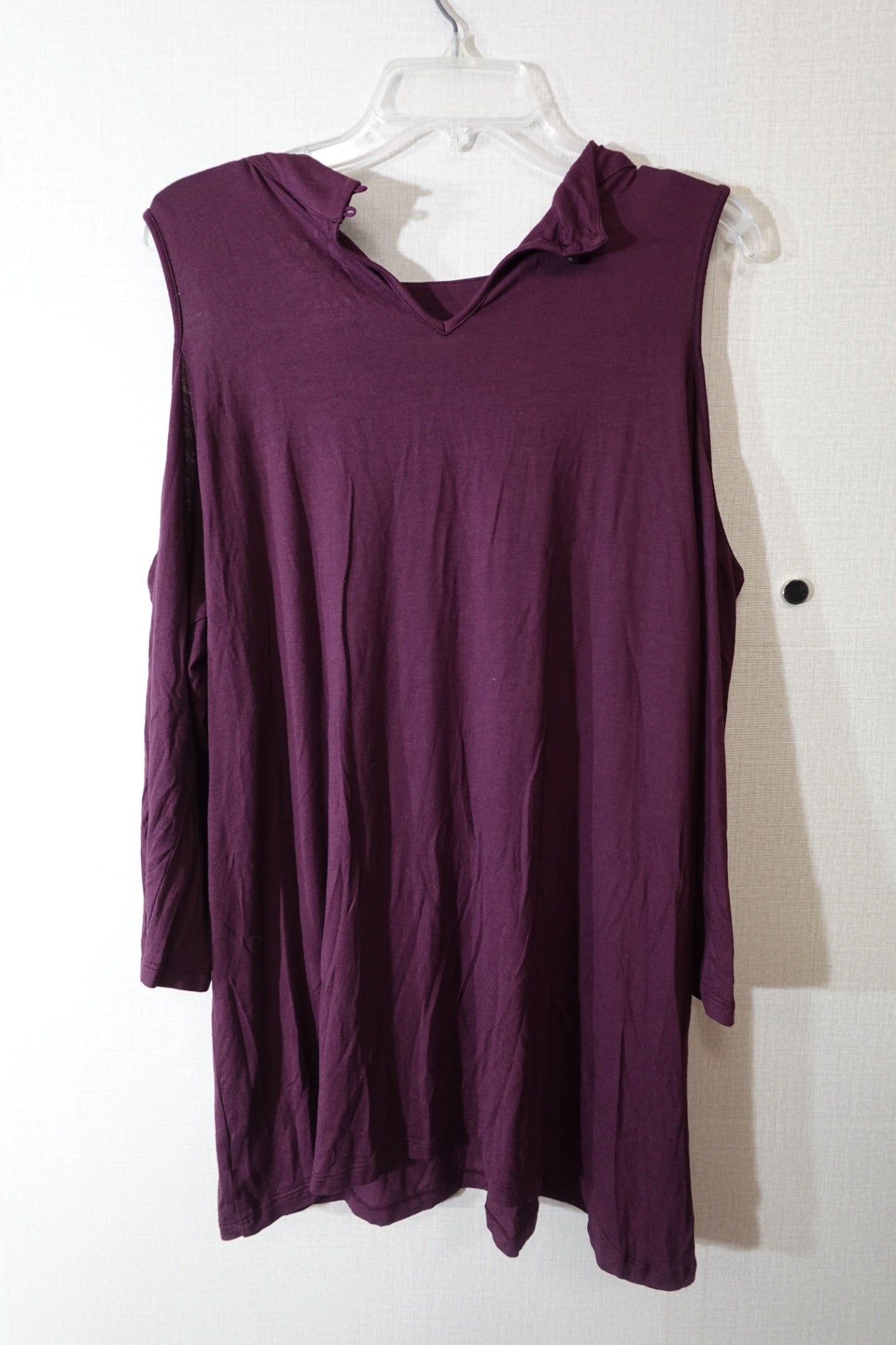 Torrid, 3/4 Sleeve Cold- Shoulder Top, 3X