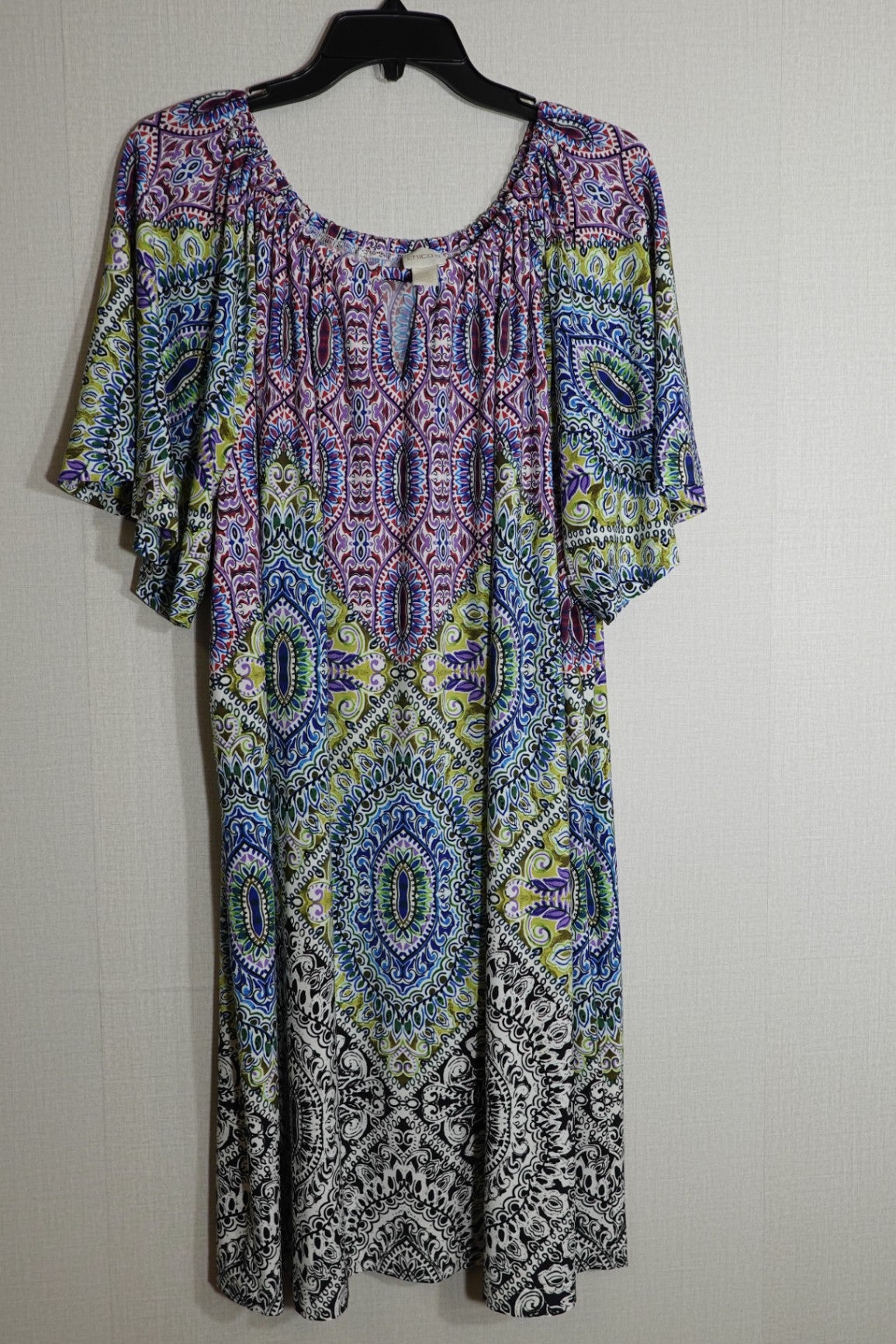 Chico's, Short Sleeves Dress, 2X (chicos 4)