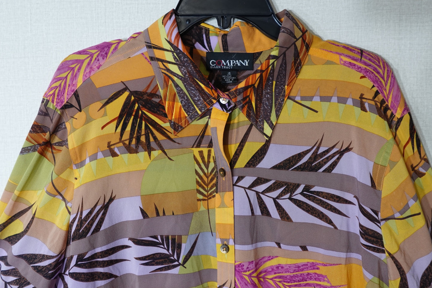 Company Ellen Tracy, Long Sleeves Top, 18