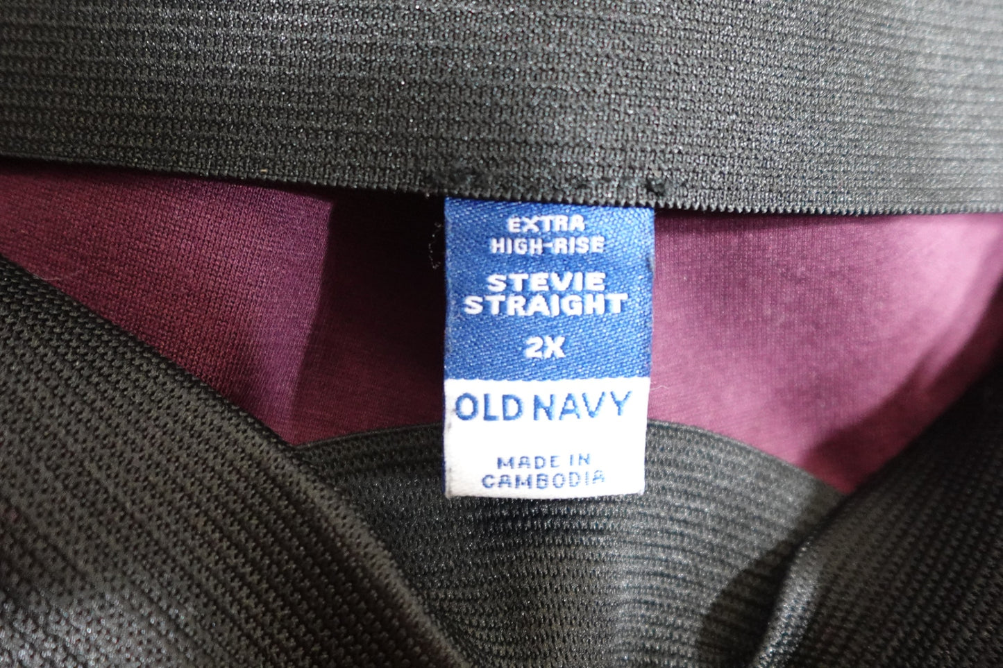 Old Navy, Pants: extra high rise straight, 2X
