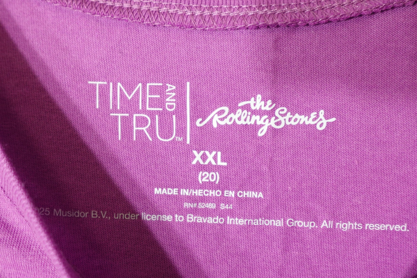 Time & Tru: The Rolling Stones , NWT- T-Shirt, 20