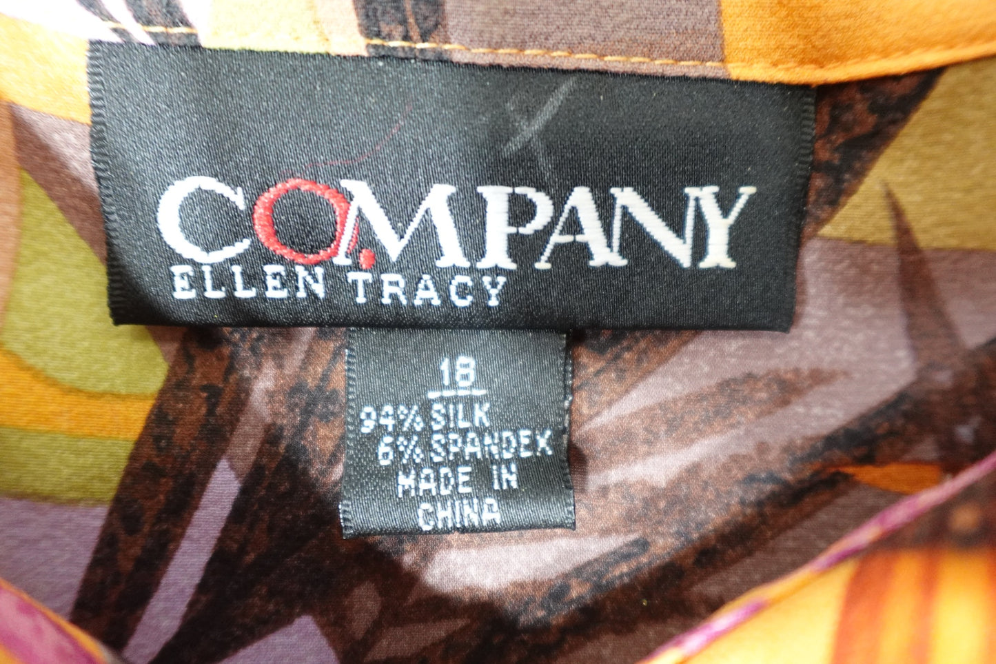 Company Ellen Tracy, Long Sleeves Top, 18
