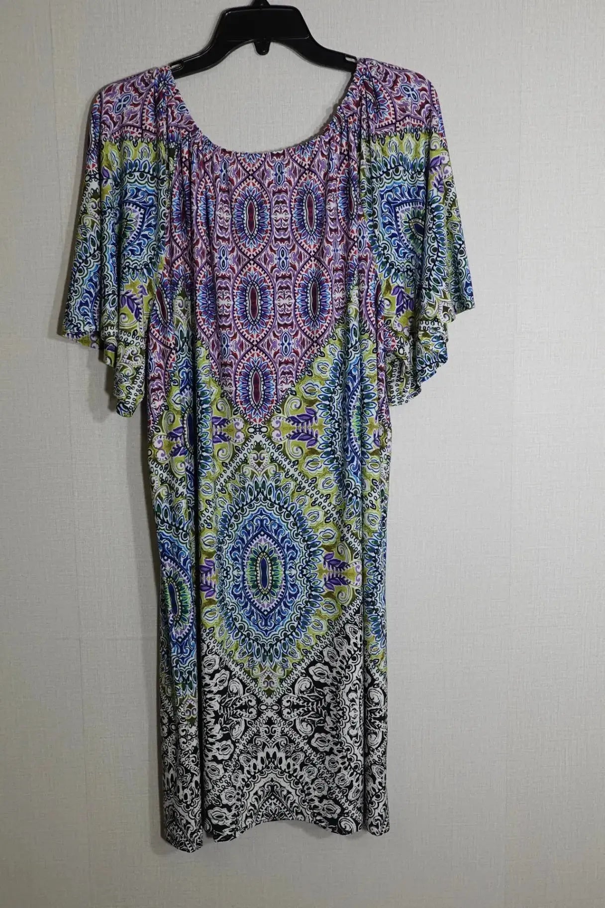 Chico's, Short Sleeves Dress, 2X (chicos 4) Chicos Short Sleeves Dress More To Love Consignment