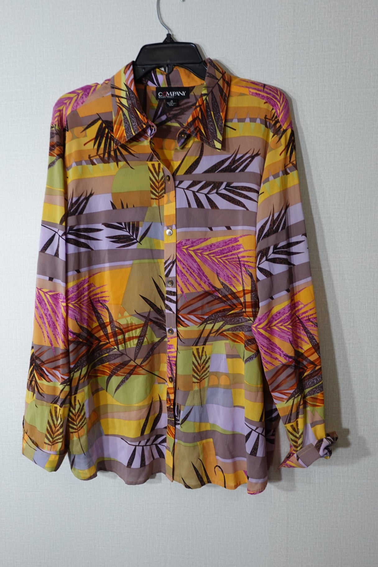 Company Ellen Tracy, Long Sleeves Top, 18