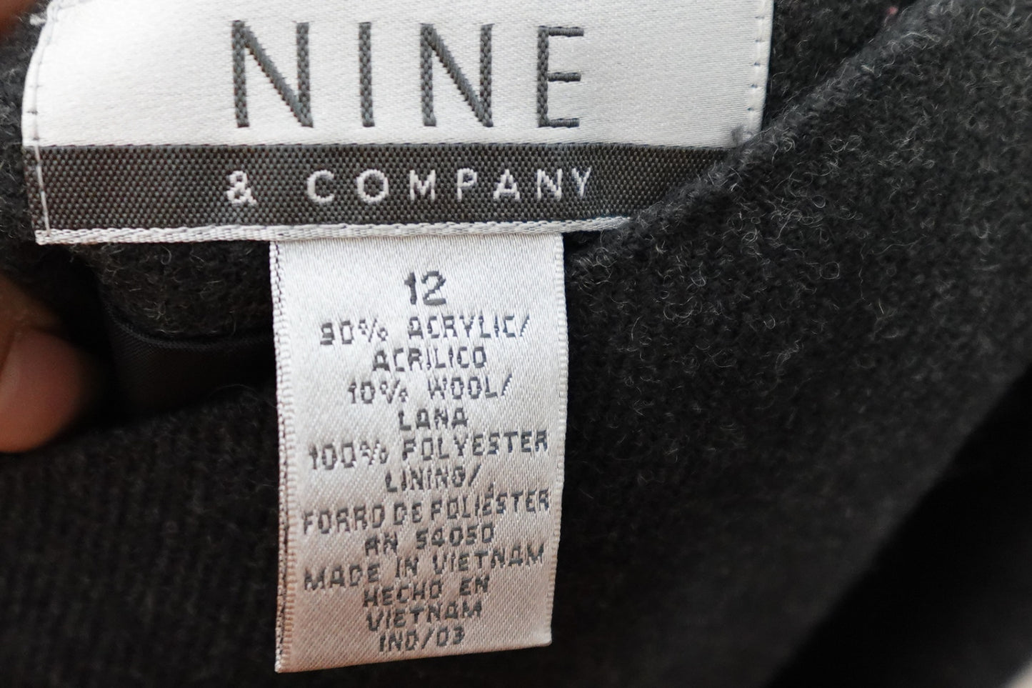 Nine & Company, Skirt, 12