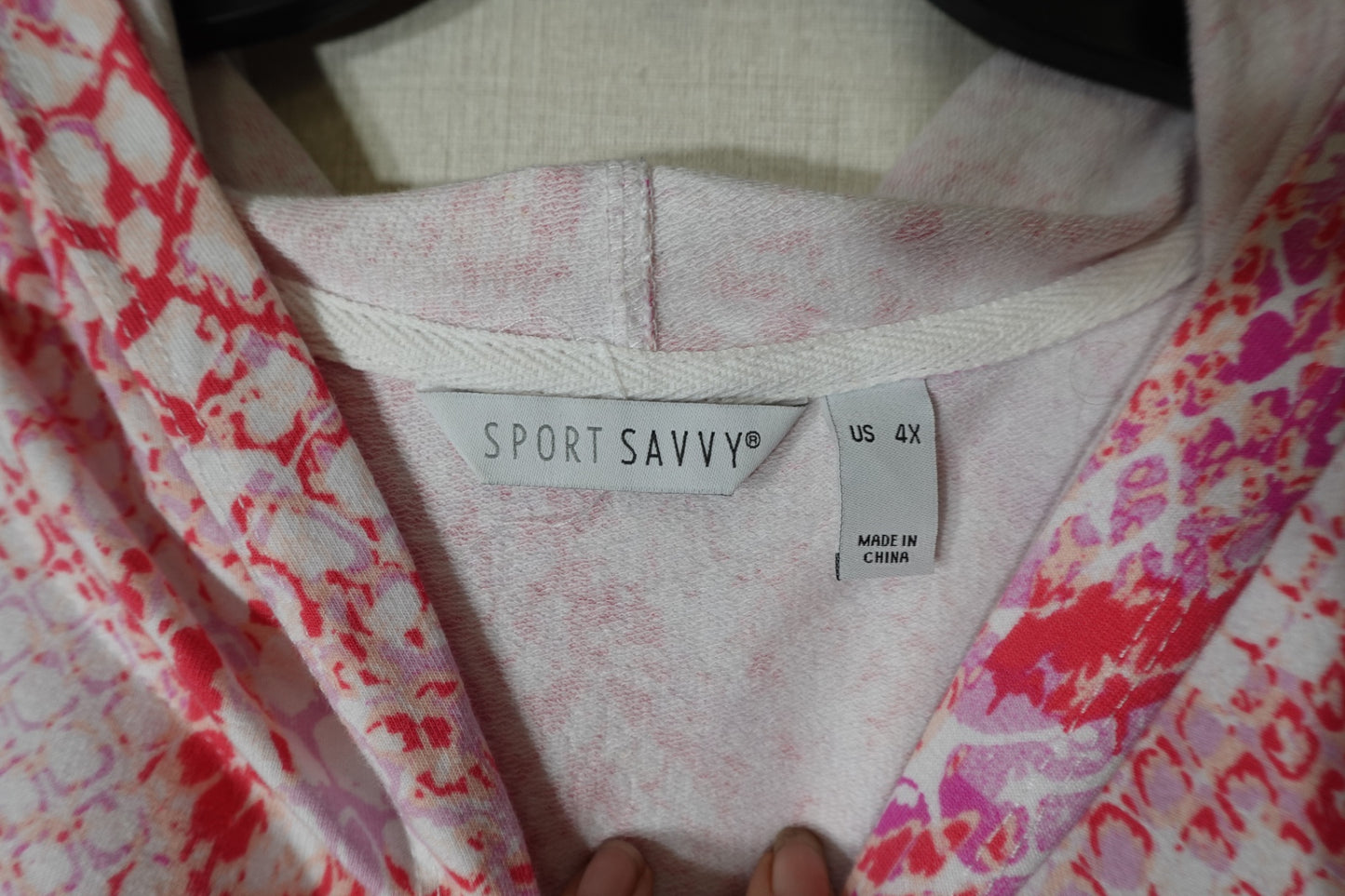 Sport Savvy, Hoodie, 4X
