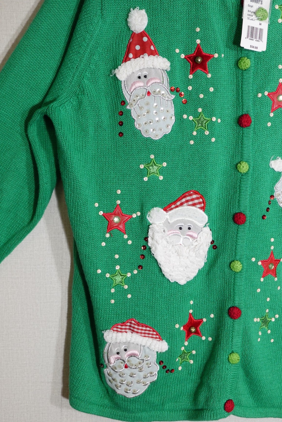 Heirloom Collectables, NWT Christmas Sweater, 2X