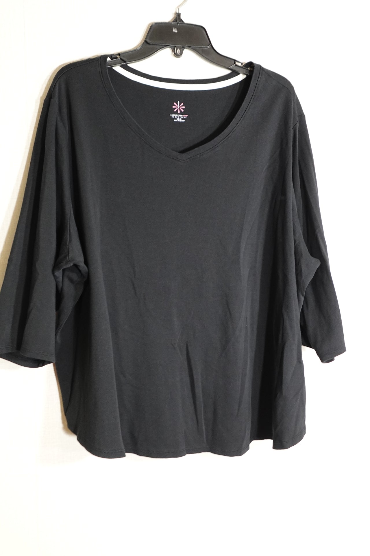 Isaac Mizrahi Live, 3/4 Sleeve Top, 4X