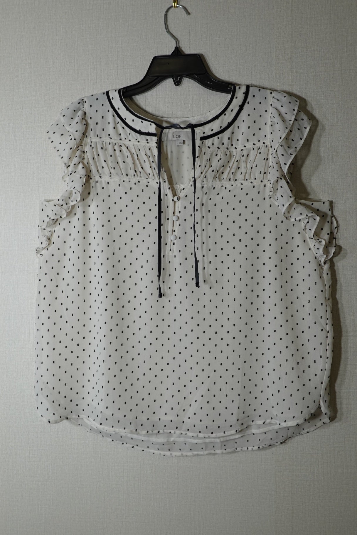 LOFT, Sleeveless Blouse, L