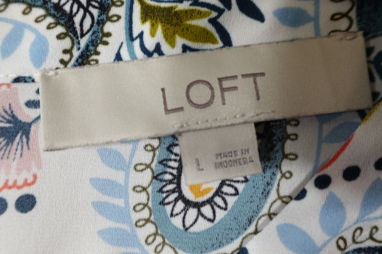 LOFT, Short Sleeves Top, Large