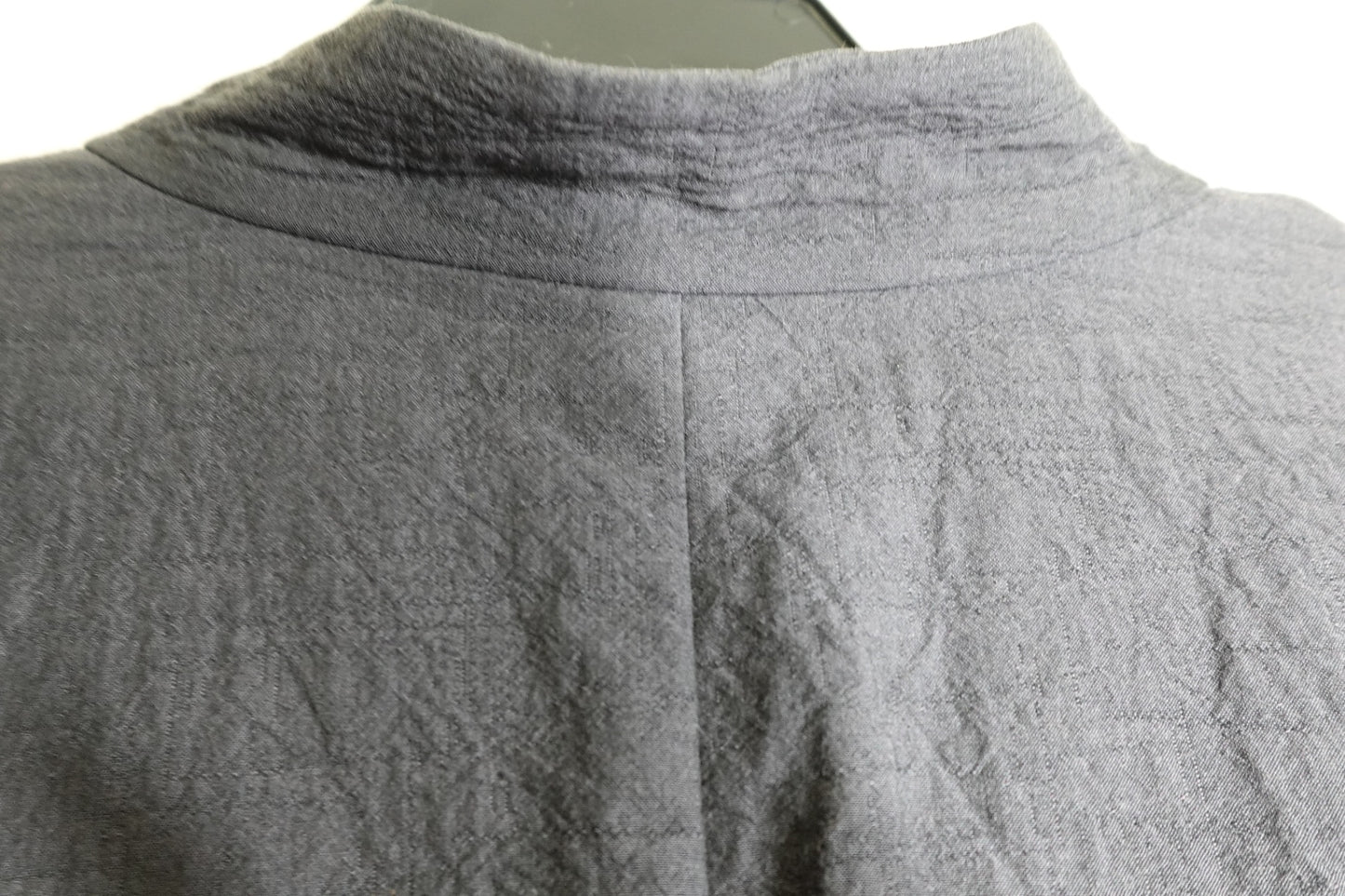 Eileen Fisher Jacket 2X Mandarin Collar Cotton, 2X