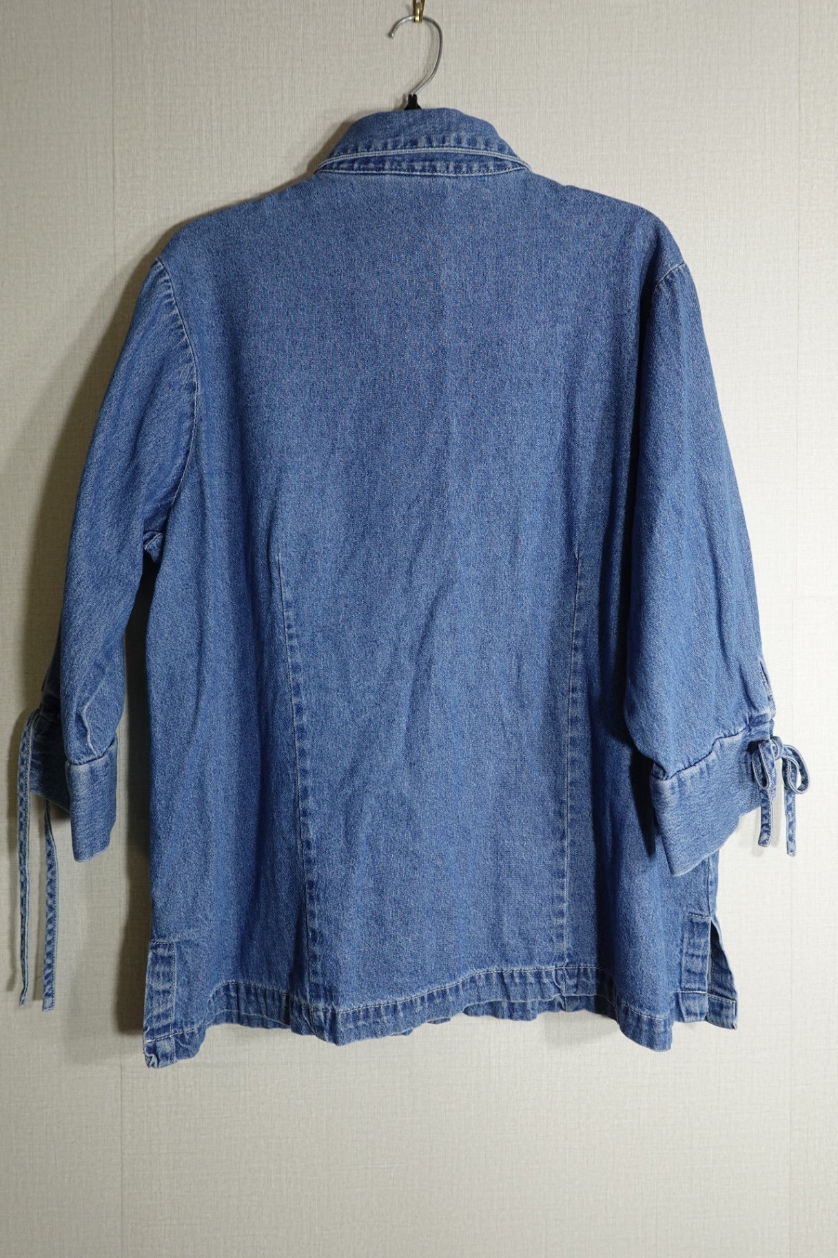 Carolina Blues, 3/4 SLEEVE TOP, 18W