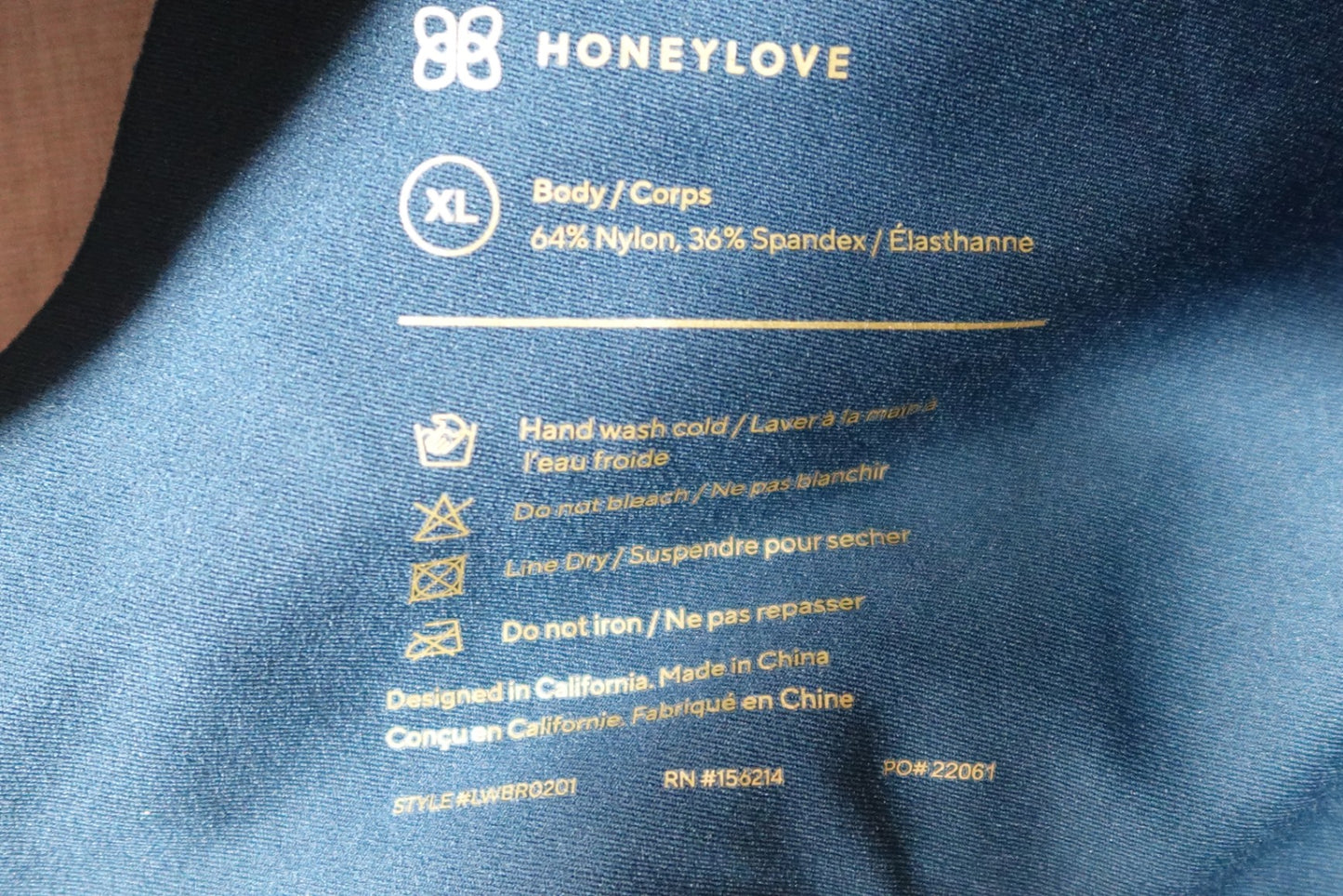HONEY LOVE, Bra, XL