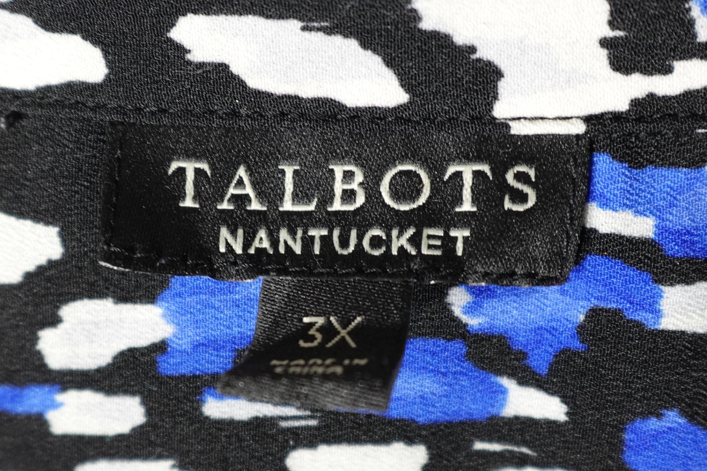 Talbots Nantucket, Long Sleeves Top, 3X