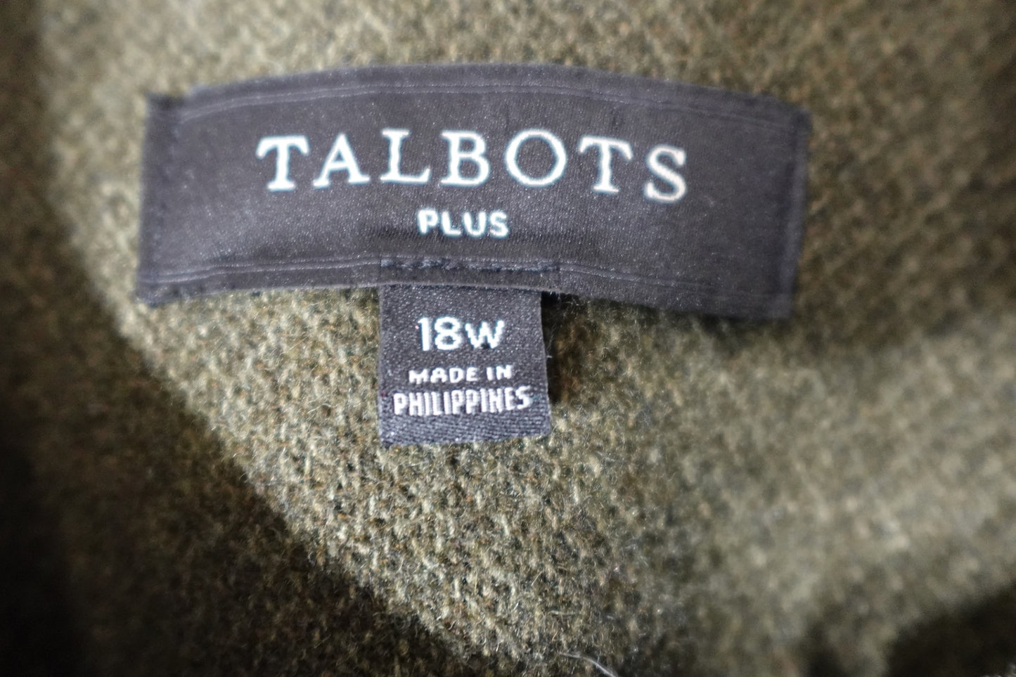 Talbots, NWOT Jacket, 18W