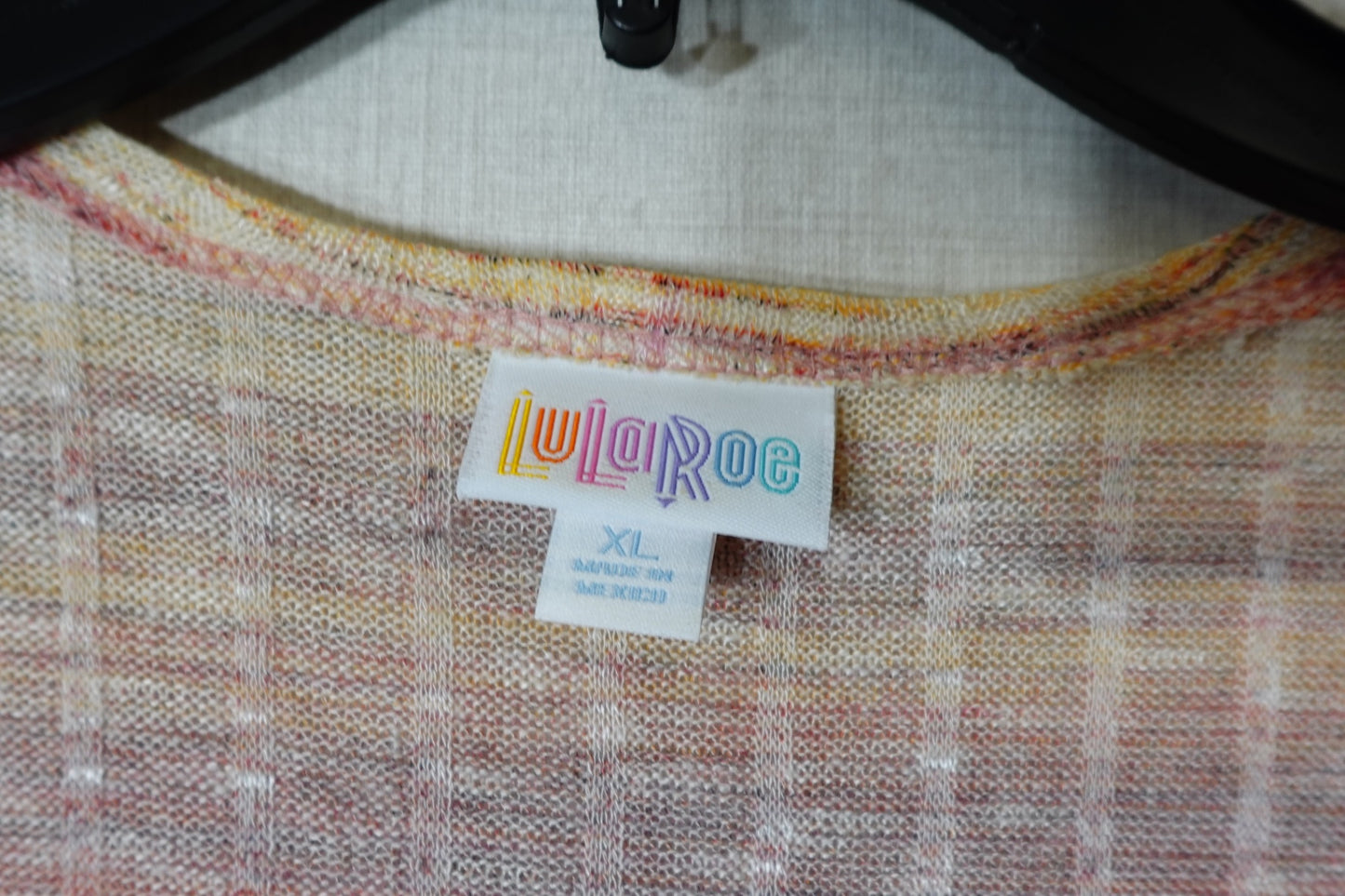 LuLaRoe, Long Line Vest, XL