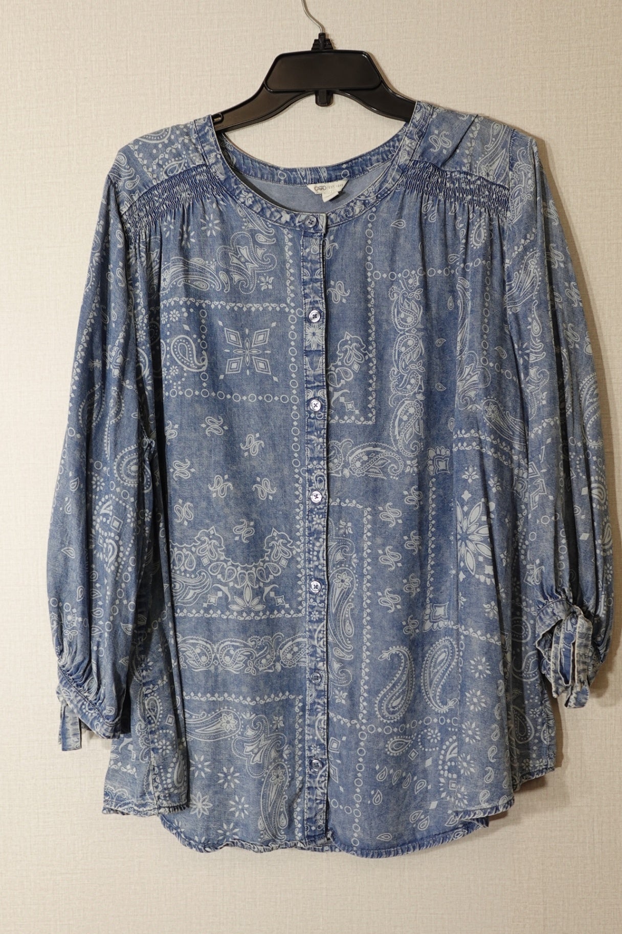 Cato, Long Sleeves Top, 22/24W