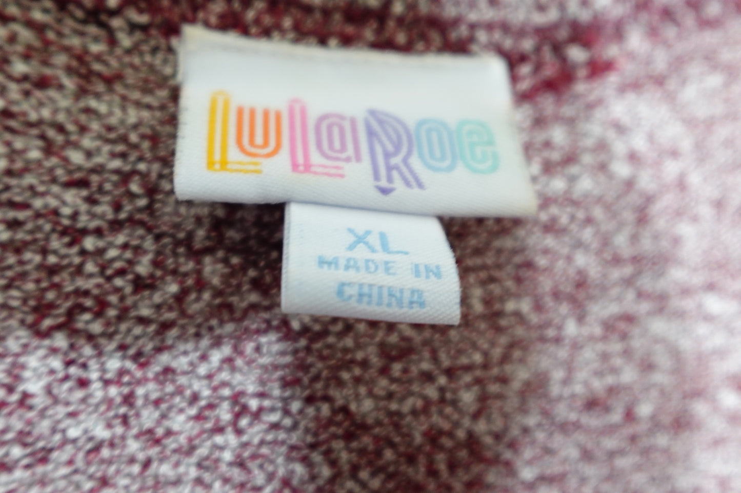LuLaRoe, Long Line Vest, XL