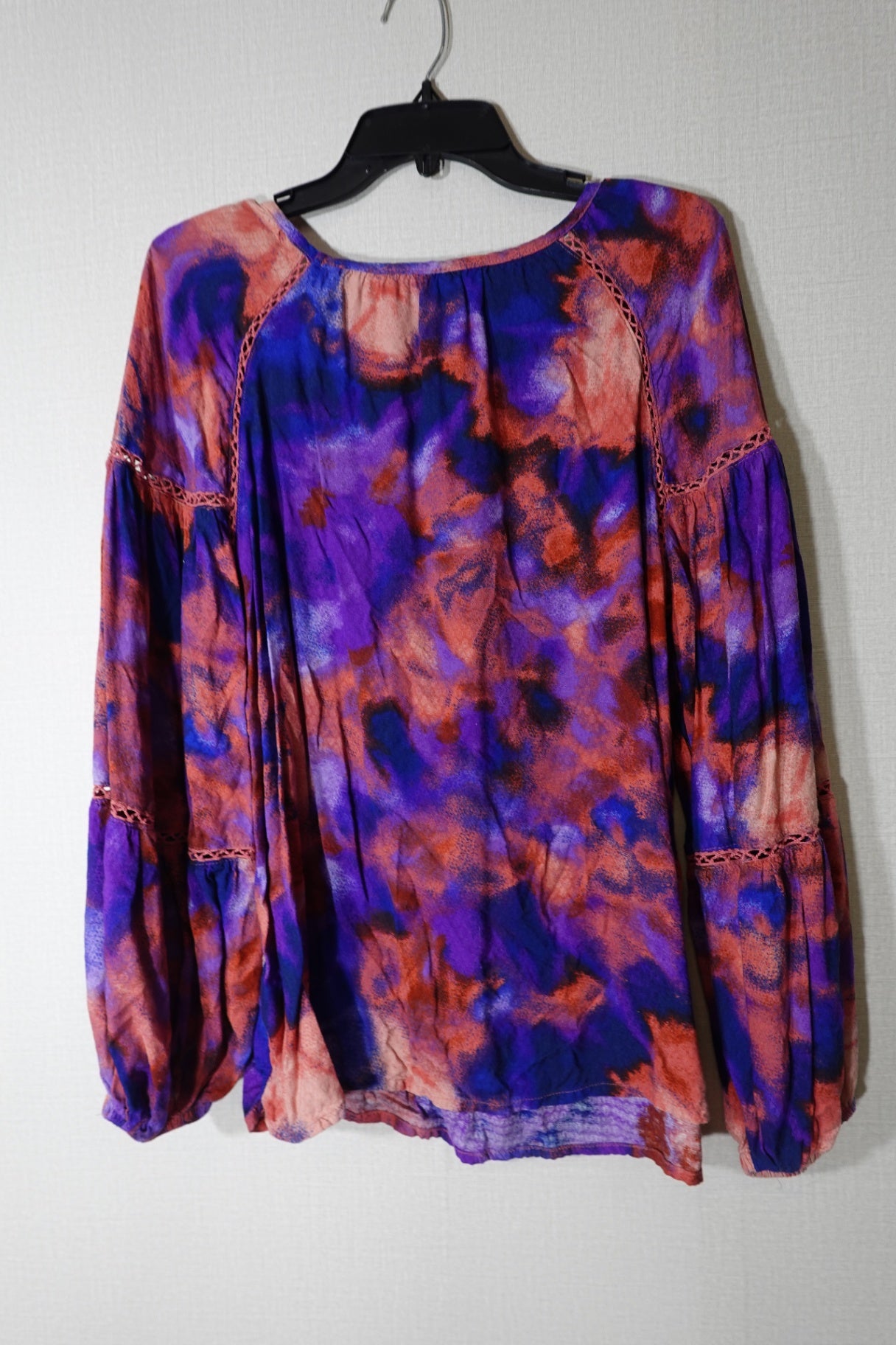 Terra & Sky, Long Sleeves Top, 14W
