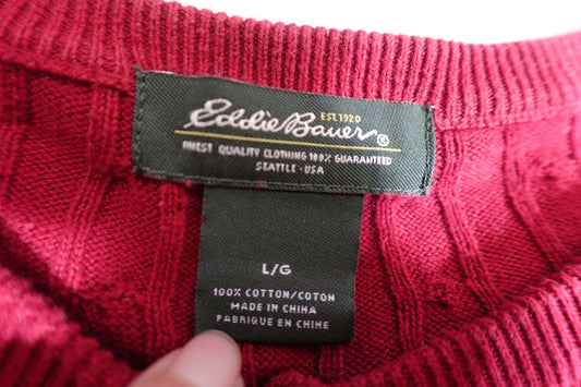 Eddie Bauer, Cardigan, Large
