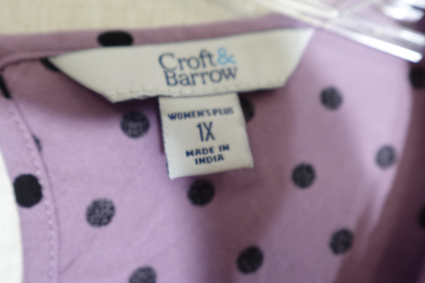 Croft & Barrow, 3/4 Sleeve Top, XL/2X (1X)