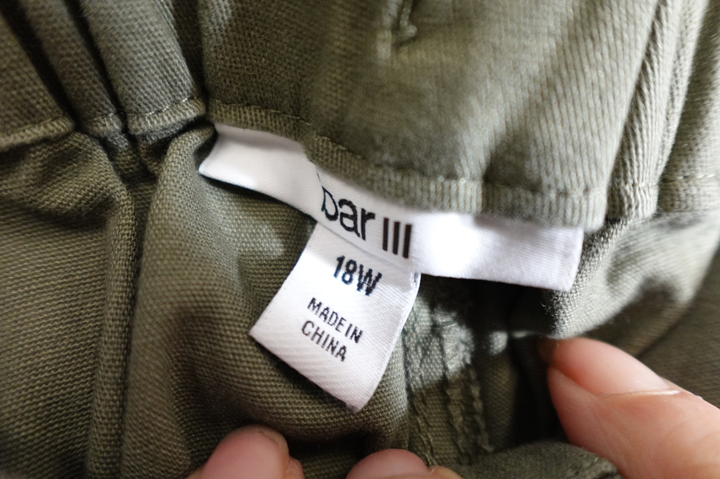 Bar 3, Pants, 18W