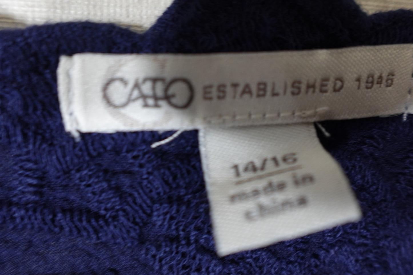 Cato, Short Sleeve Top, 14/16