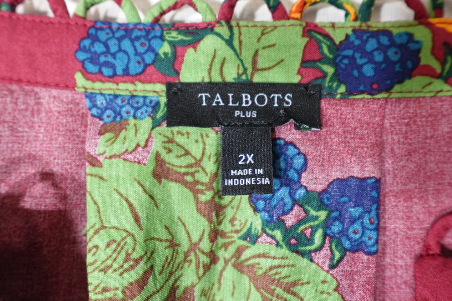 Talbots, Long Sleeves Top, 2X