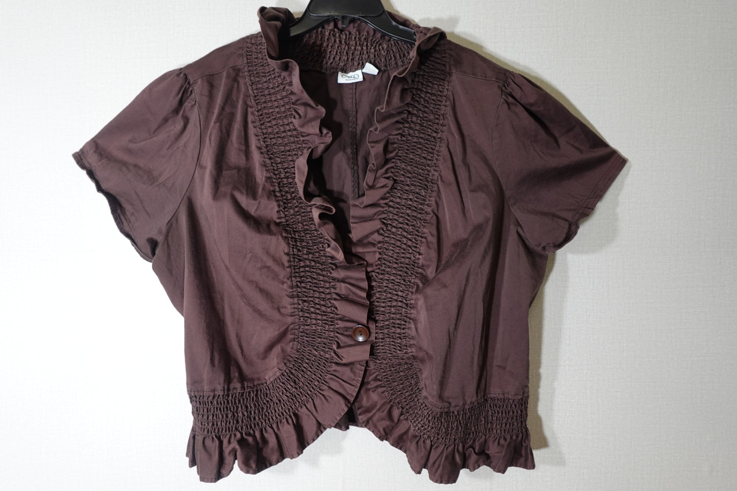 Cato, Short Sleeve Top (cropped), 22/24W