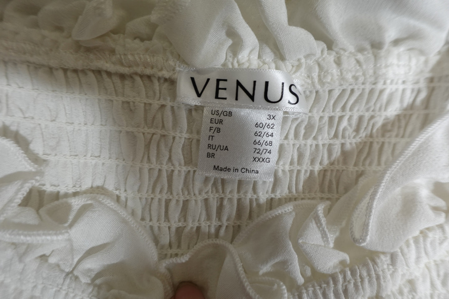 Venus, Long Sleeves Top, 3X