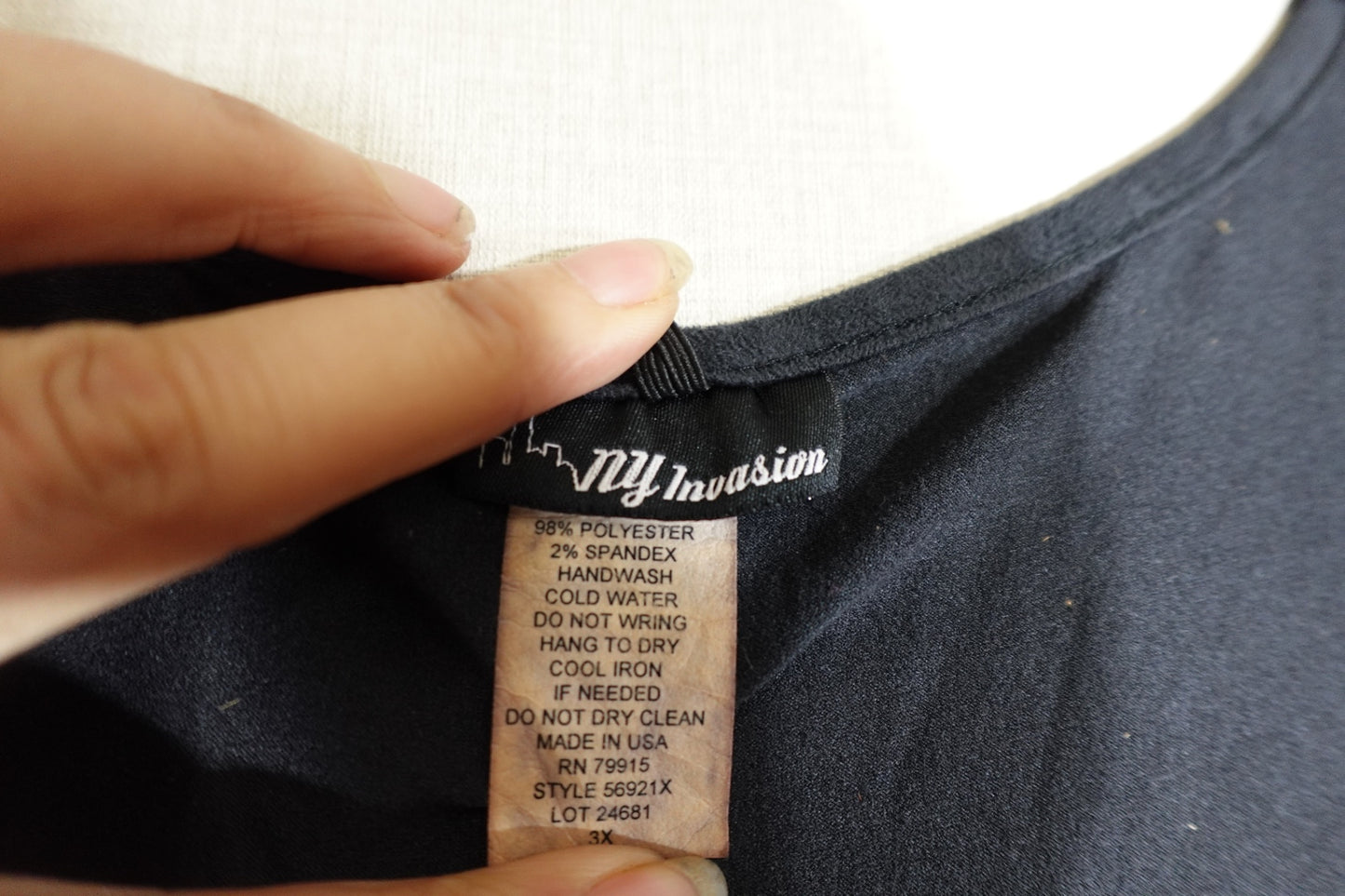 NY Invasion, Dress, 3X