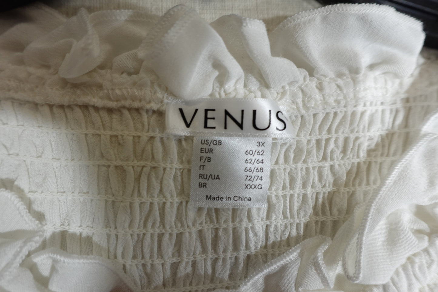 Venus, Long Sleeves Top, 3X