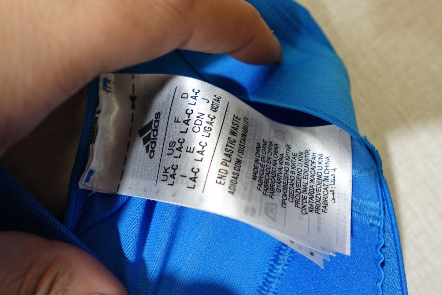 Adidas, Workout Top/Bra, Large