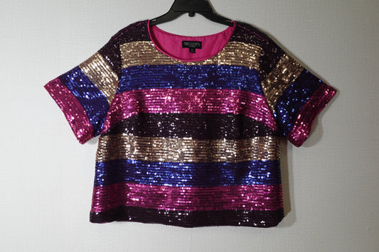 Tracie Ellis Ross For Jcpenny, Short Sleeves Top, XL/2X (1X)