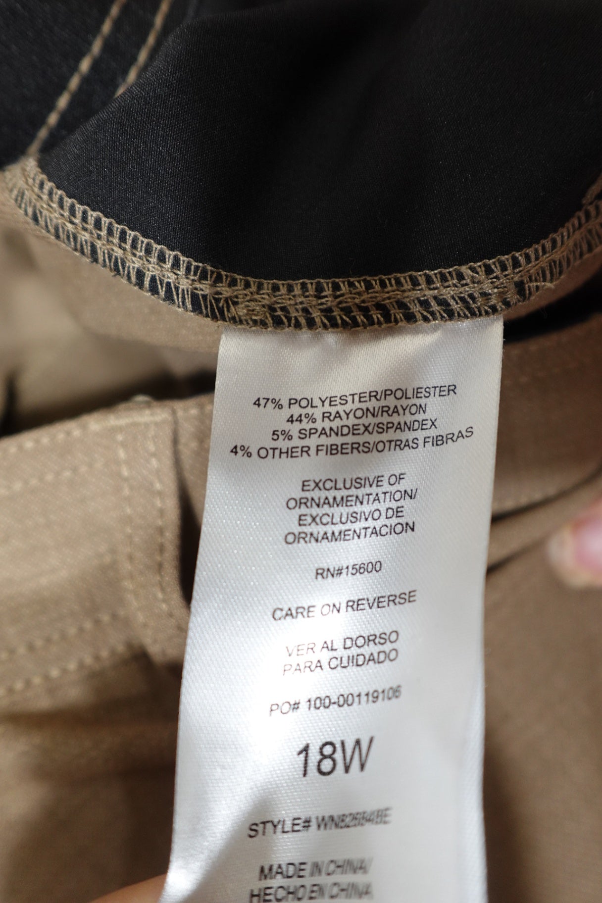 Democracy, Pants, XL